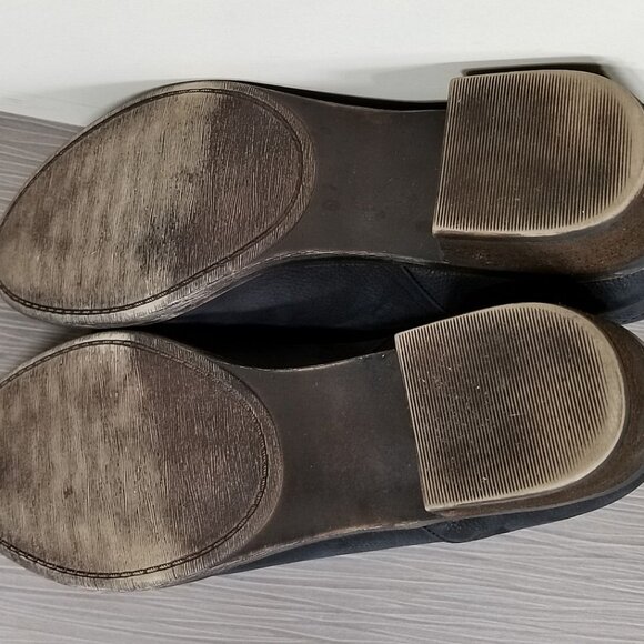 BP. Francine Split Shaft Bootie, Black Leather, Womens Size 10.5 - Picture 9 of 11